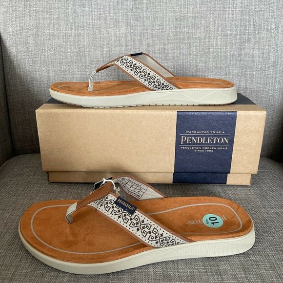 NIB Pendleton Cape Romain PMS20C02-059 Thong Sandals